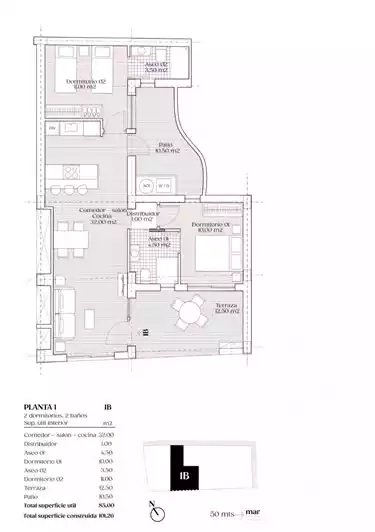 Другие объекты 68м² в Испании, Торревьеха. Стоимостью 310950€ аренда фото-4