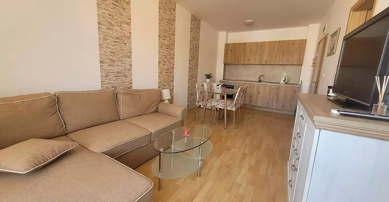 Квартира 45м² в Болгарии, Солнечный берег. Стоимостью 37500€ аренда фото-1