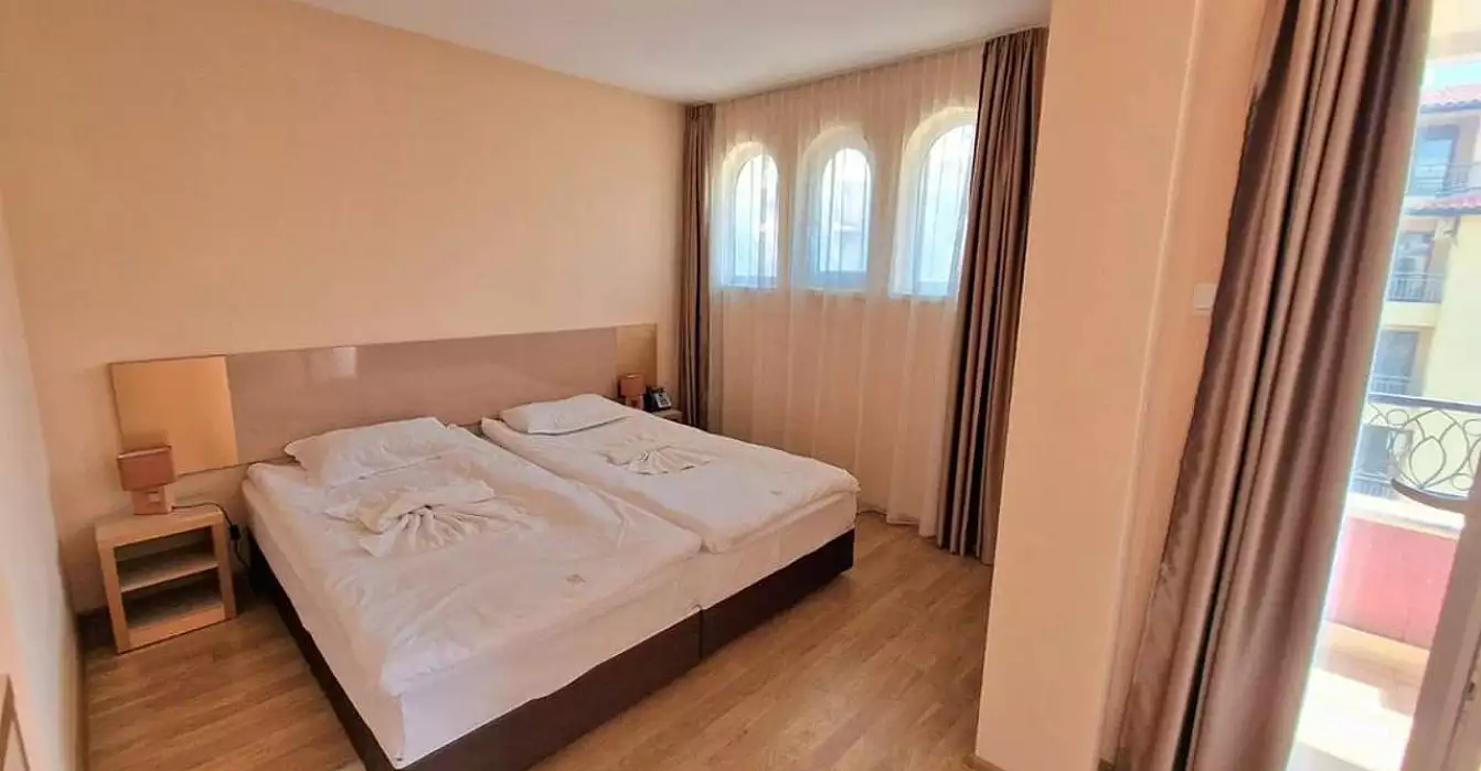 Квартира 38м² в Болгарии, Солнечный берег. Стоимостью 43900€ аренда фото-1
