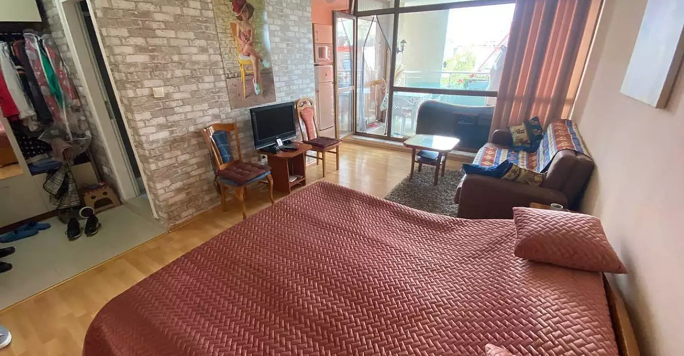 Квартира 48м² в Болгарии, Солнечный берег. Стоимостью 49950€ аренда фото-1