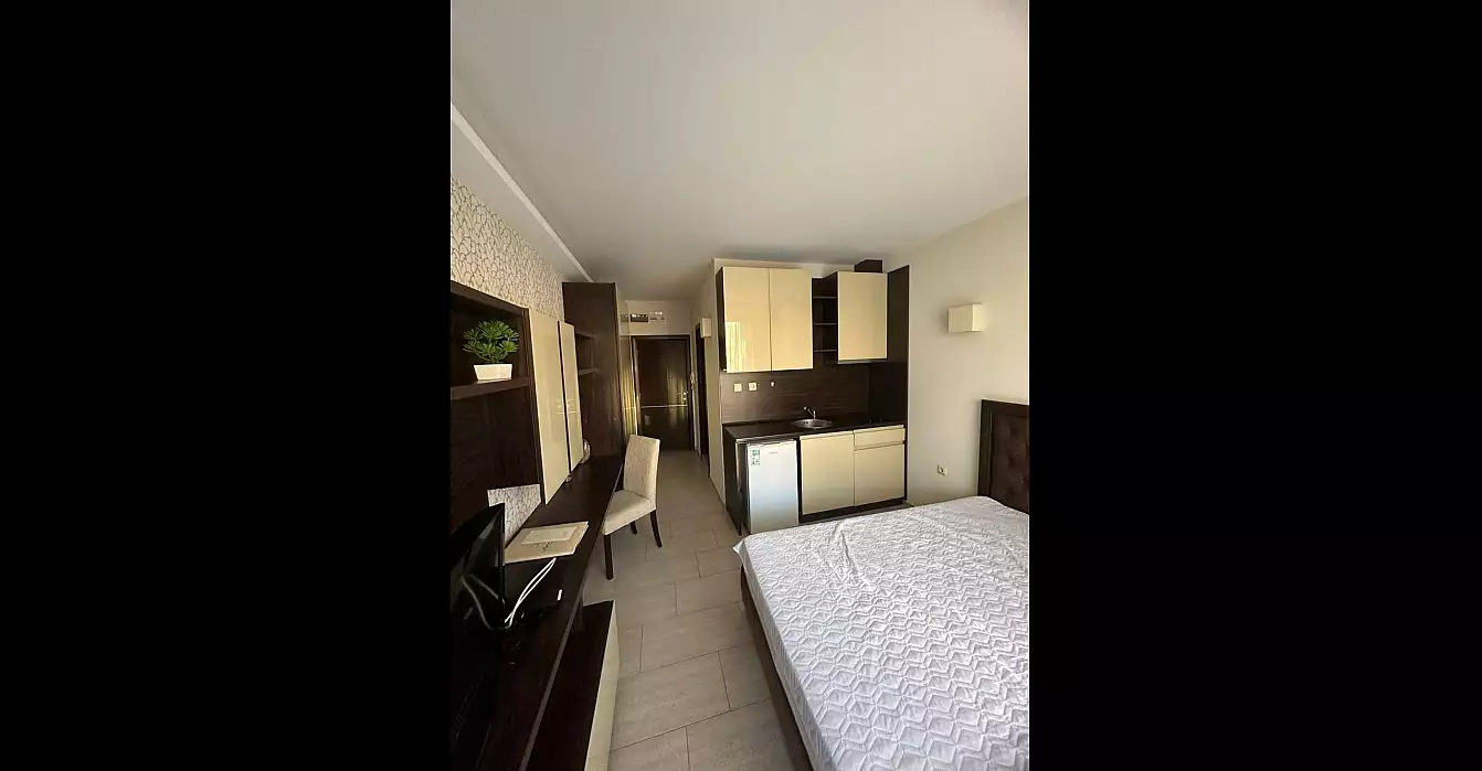 Квартира 35м² в Болгарии, Солнечный берег. Стоимостью 42800€ аренда фото-1