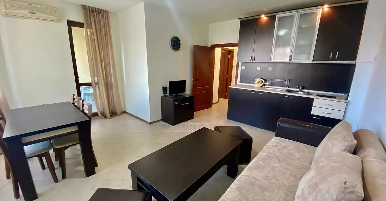 Квартира 66м² в Болгарии, Солнечный берег. Стоимостью 48000€ аренда фото-1