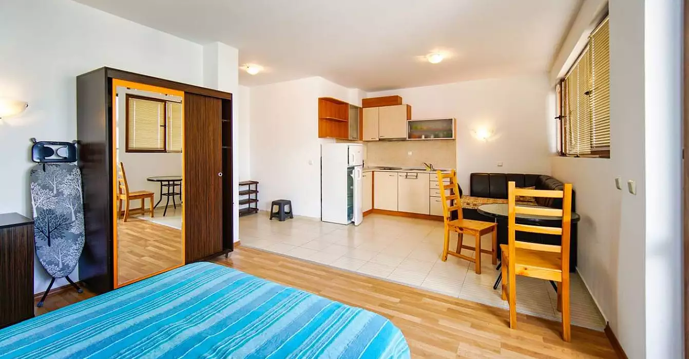 Квартира 50м² в Болгарии, Солнечный берег. Стоимостью 49000€ аренда фото-1