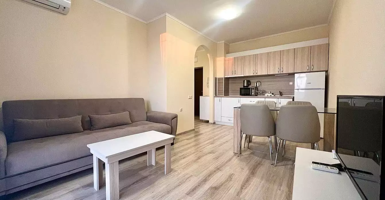 Квартира 66м² в Болгарии, Несебр. Стоимостью 115900€ аренда фото-1