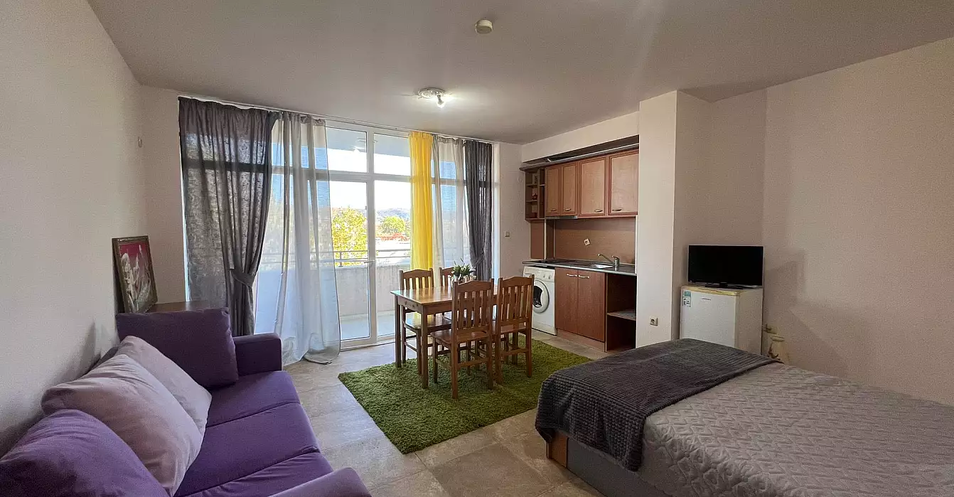 Квартира 47м² в Болгарии, Солнечный берег. Стоимостью 42500€ аренда фото-1