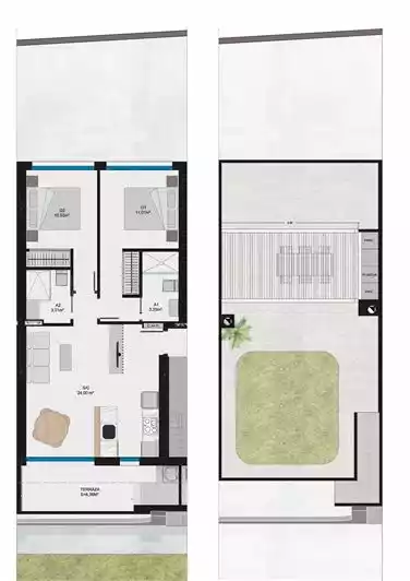 Квартира 61м² в Испании, Сан-Педро-дель-Пинатар. Стоимостью 199950€ аренда фото-12