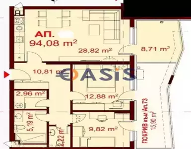 Купить квартиру в Болгарии 121270€