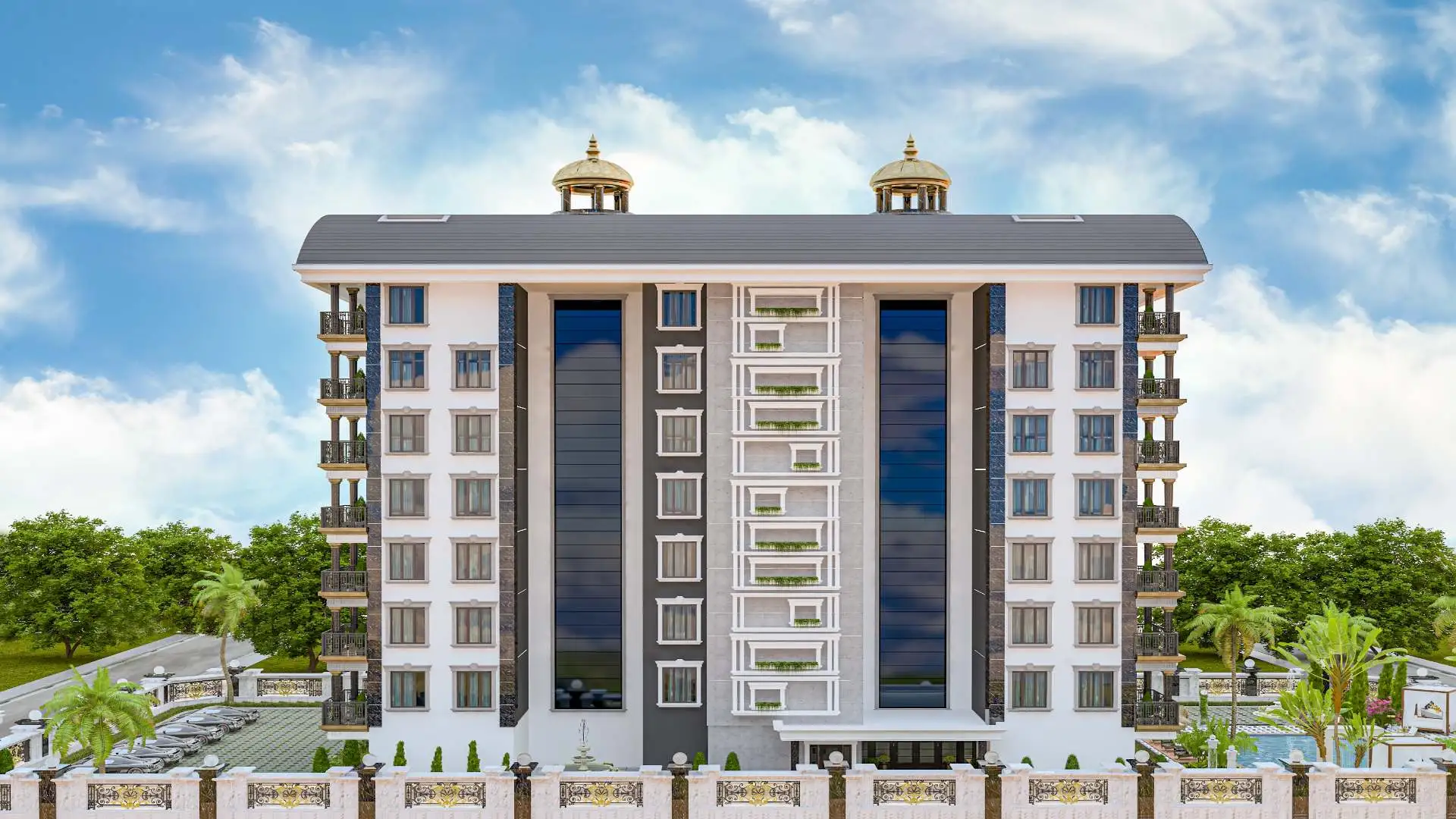 Квартира 55м² в Турции, Авсаллар. Стоимостью 91984£ аренда фото-1