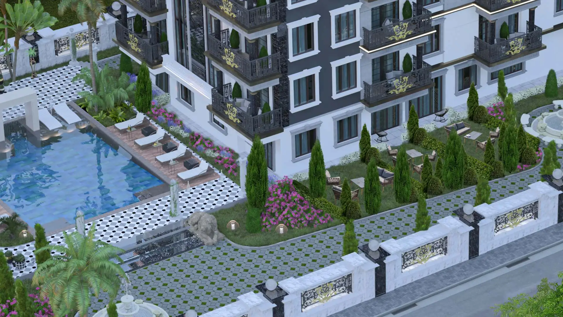 Квартира 55м² в Турции, Авсаллар. Стоимостью 91984£ аренда фото-4