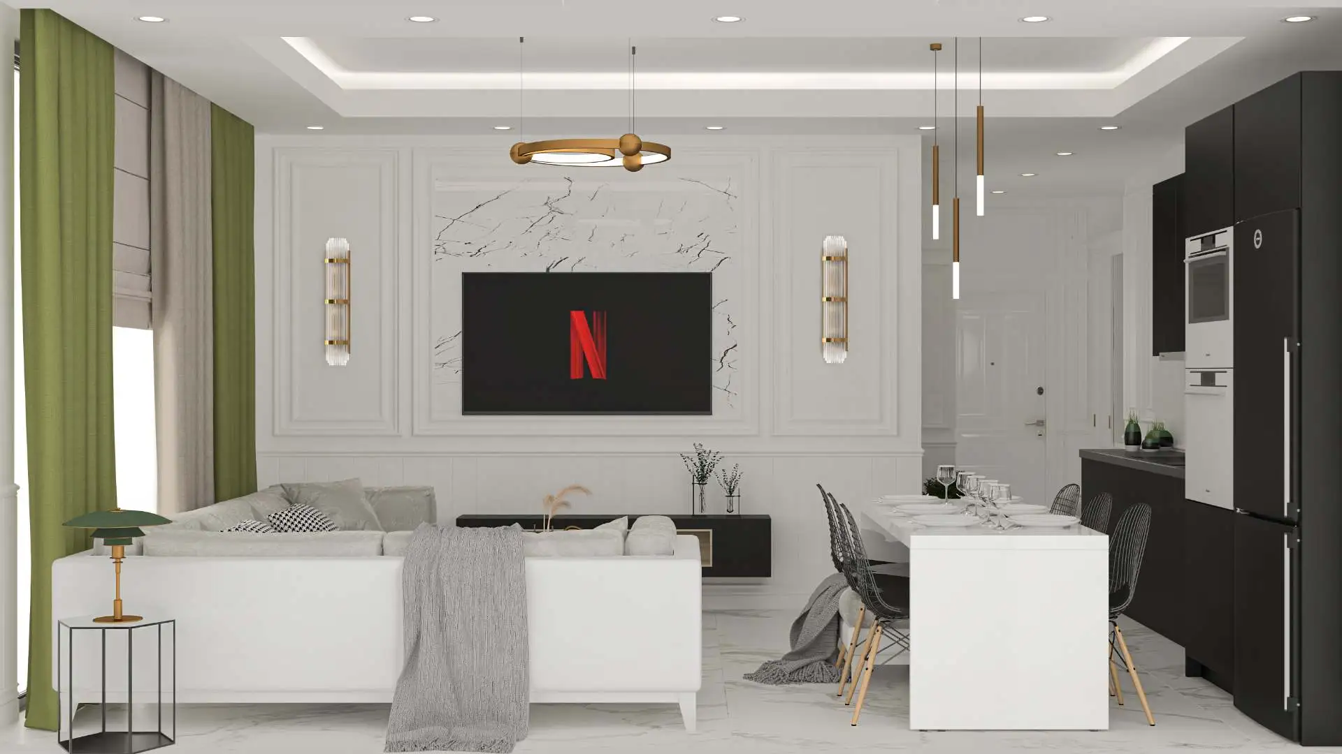Квартира 55м² в Турции, Авсаллар. Стоимостью 91984£ аренда фото-9