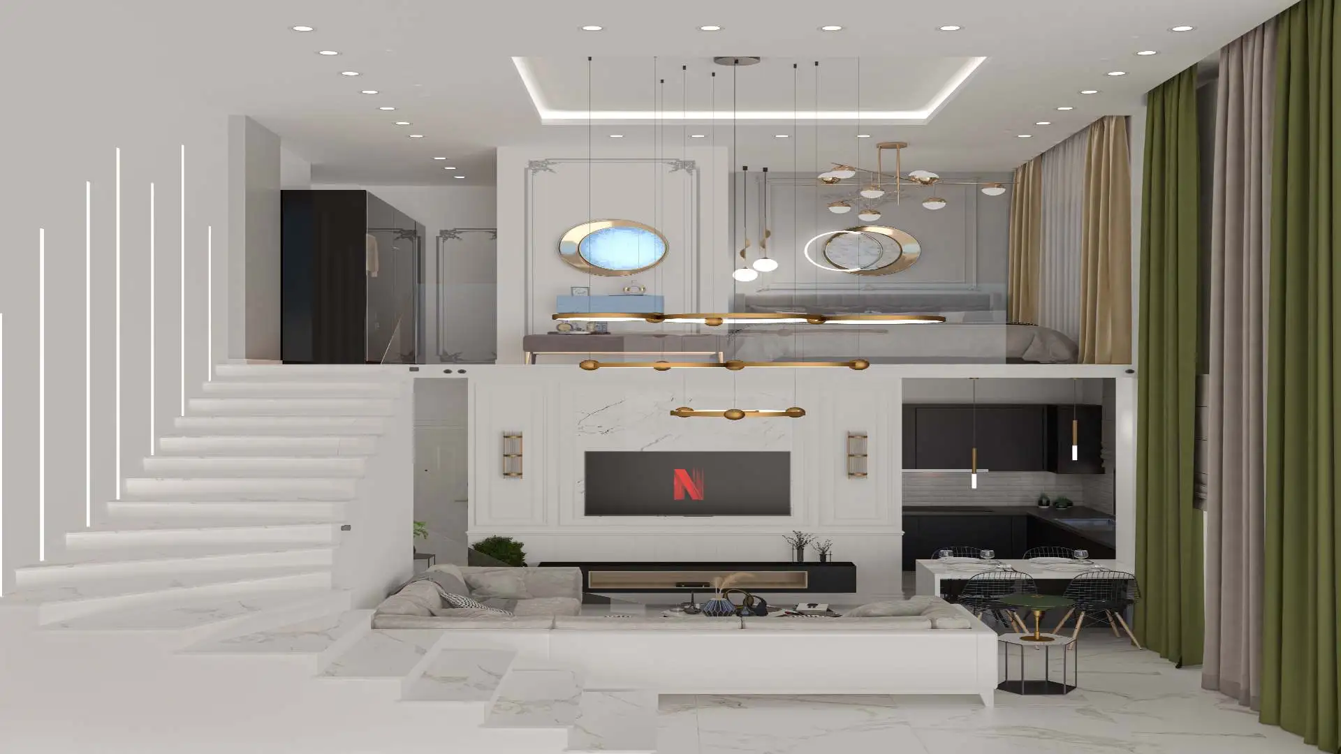 Квартира 55м² в Турции, Авсаллар. Стоимостью 91984£ аренда фото-10