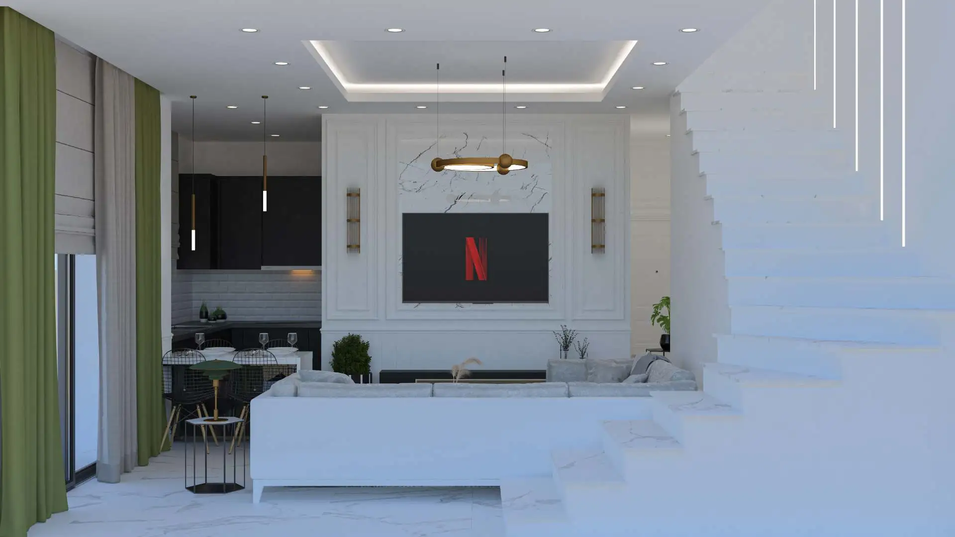 Квартира 55м² в Турции, Авсаллар. Стоимостью 91984£ аренда фото-15