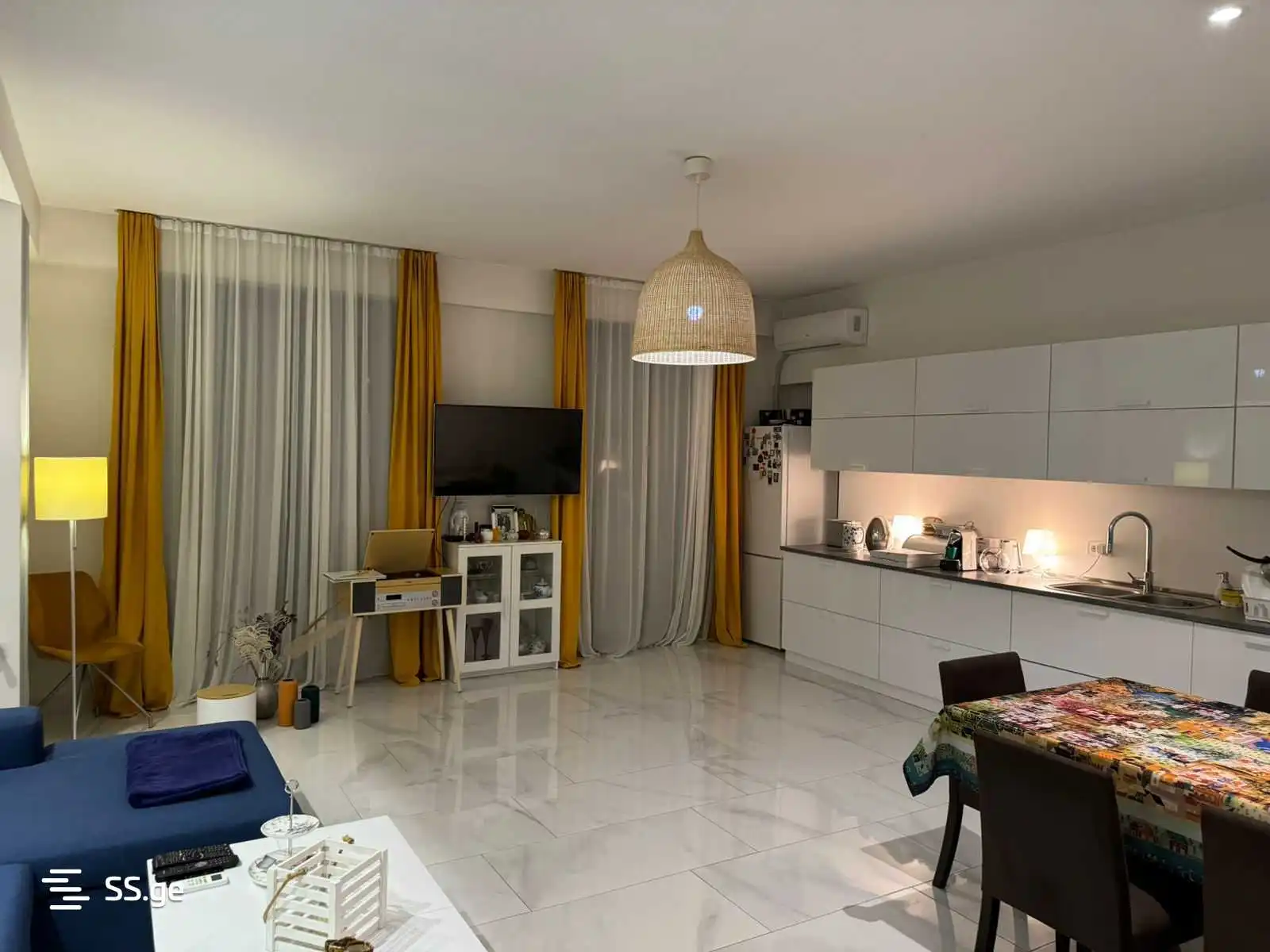 Квартира 140м² в Грузии, Тбилиси. Стоимостью 1500$ аренда фото-5