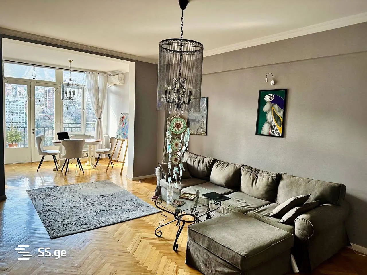 Квартира 120м² в Грузии, Тбилиси. Стоимостью 850$ аренда фото-1