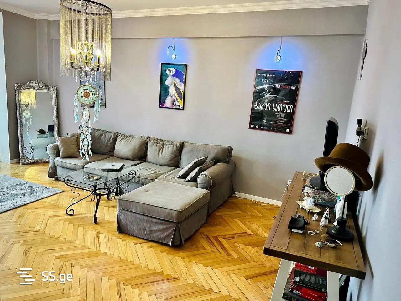 Квартира 120м² в Грузии, Тбилиси. Стоимостью 850$ аренда фото-9
