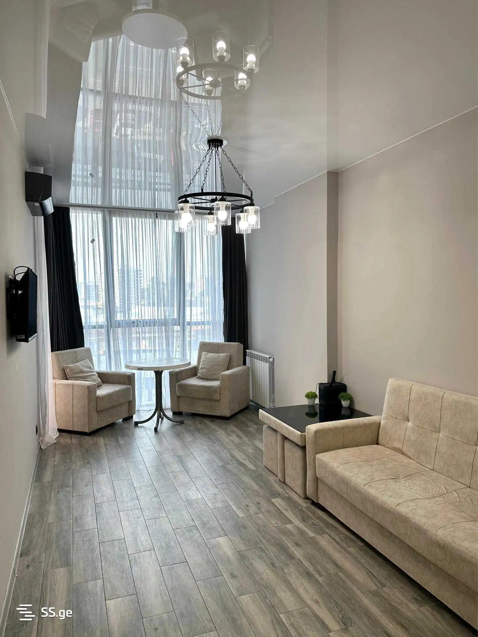 Квартира 55м² в Грузии, Батуми. Стоимостью 550$ аренда фото-1