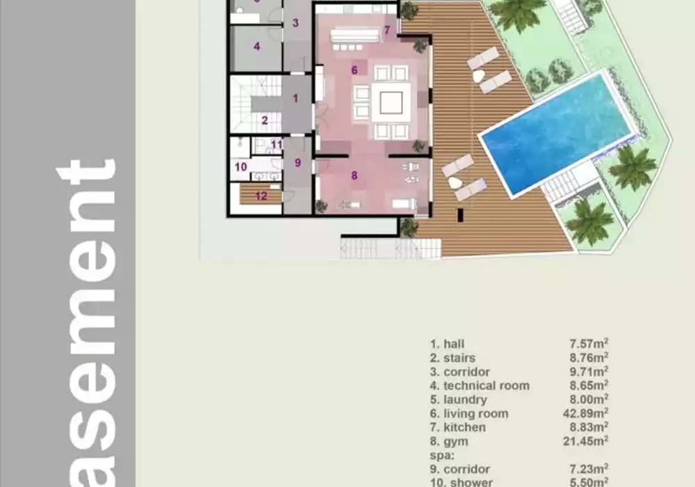 Вилла 524м² в Черногории, Режевичи. Стоимостью 2300000€ аренда фото-37