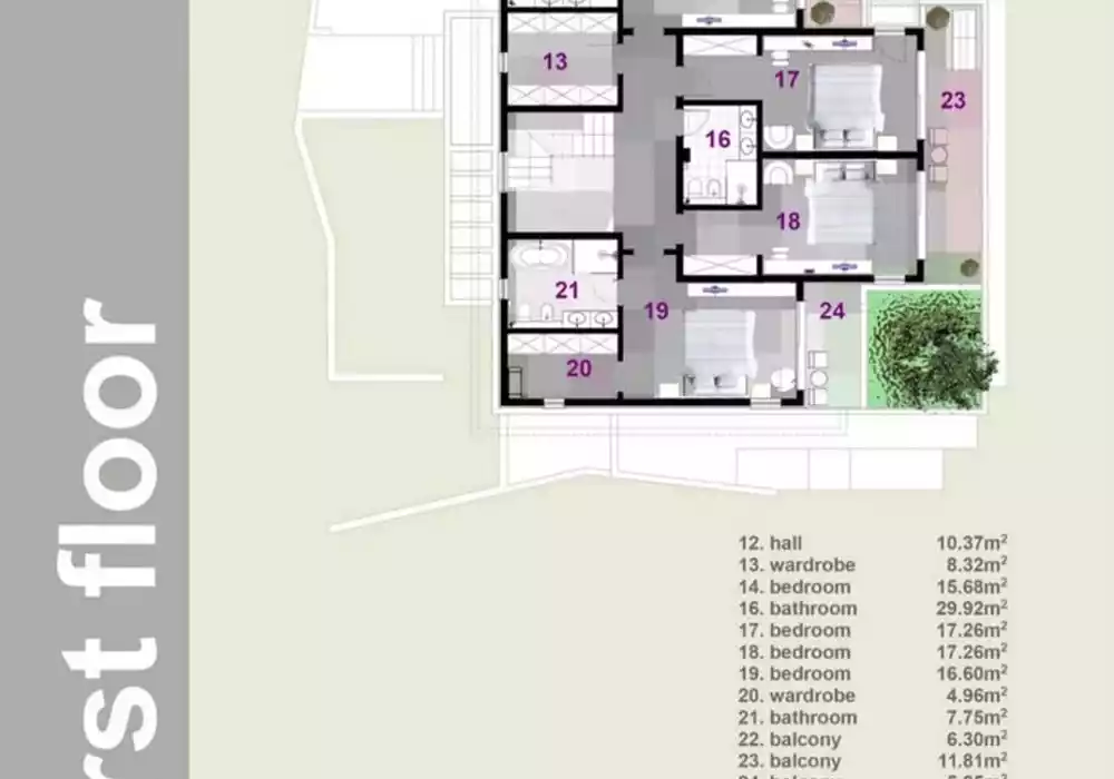 Вилла 524м² в Черногории, Режевичи. Стоимостью 2300000€ аренда фото-39