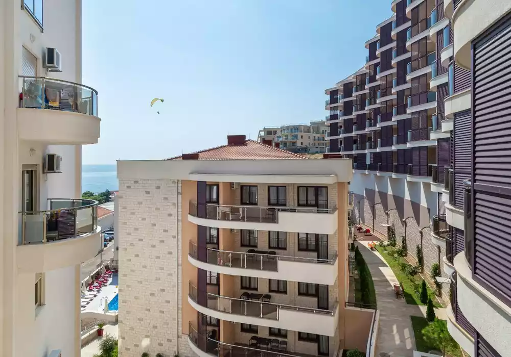 Квартира 94м² в Черногории, Бечичи. Стоимостью 253800€ аренда фото-2