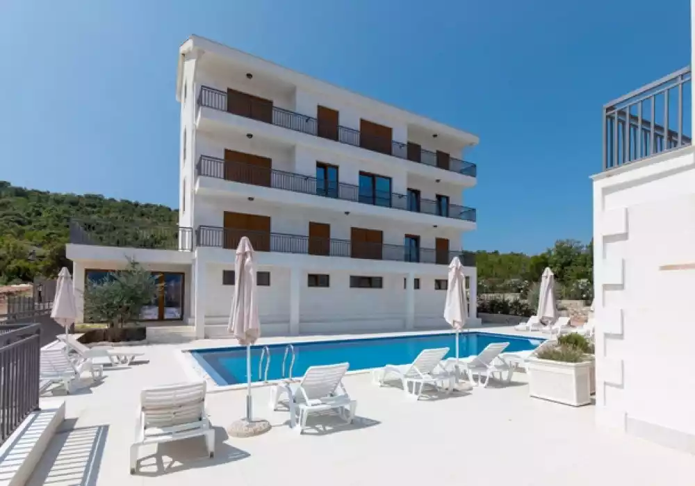 Квартира 77м² в Черногории, Тиват. Стоимостью 180950€ аренда фото-79