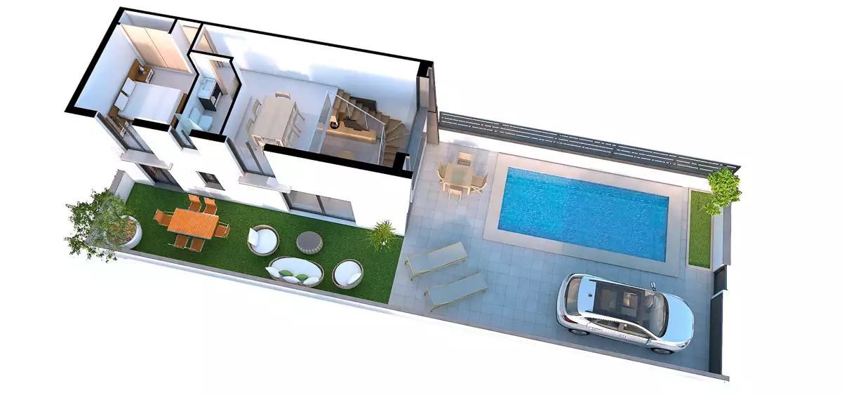 Таунхаус 74м² в Испании, Ареналес-дель-Соль. Стоимостью 294000€ аренда фото-10