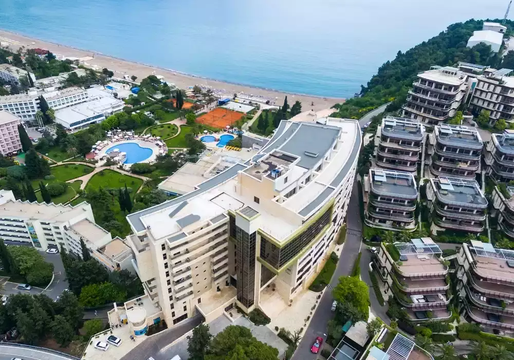 Квартира 56м² в Черногории, Будва. Стоимостью 296800€ аренда фото-1