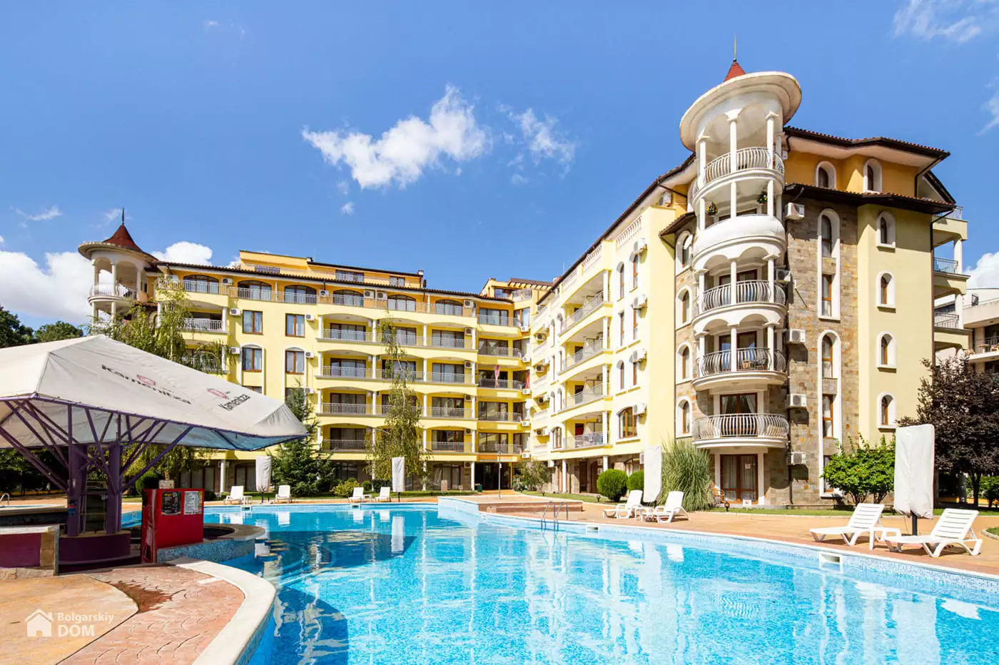 Квартира 62м² в Болгарии, Солнечный берег. Стоимостью 57000€ аренда фото-27