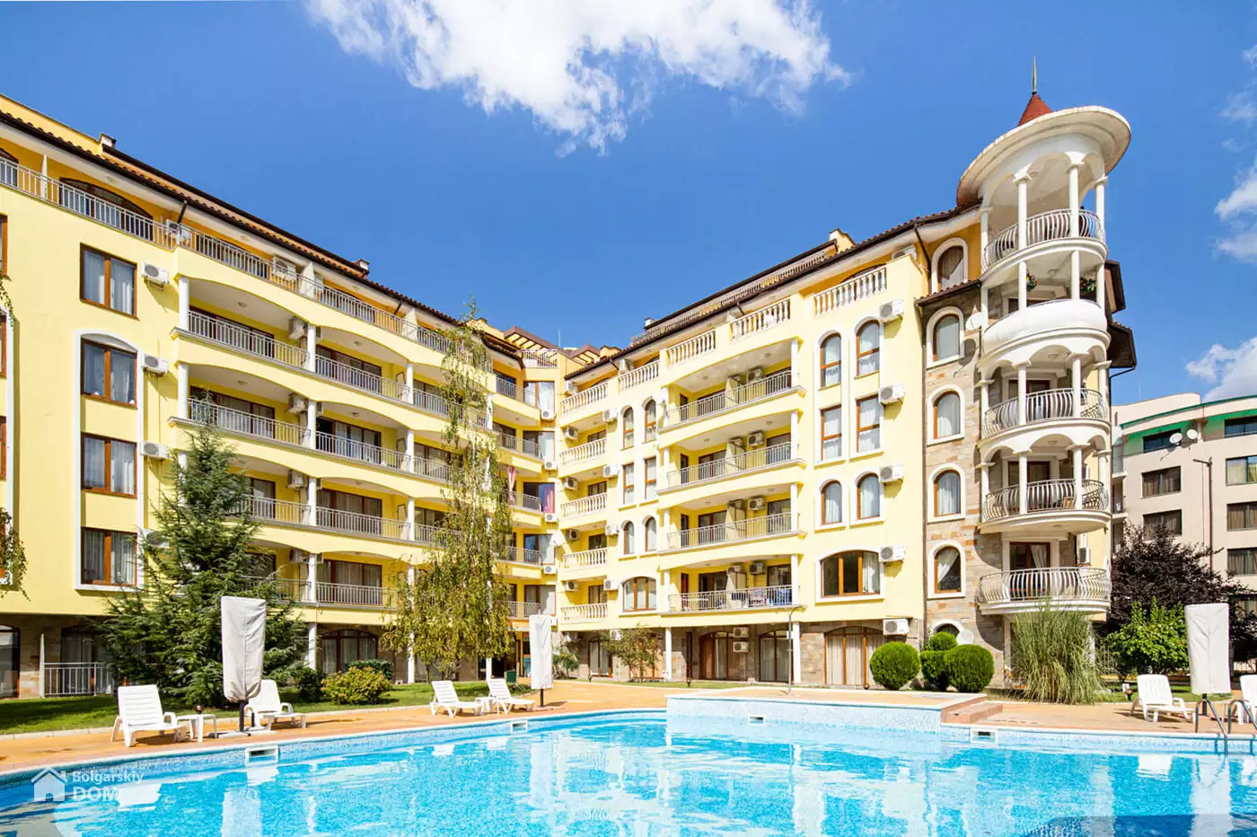 Квартира 62м² в Болгарии, Солнечный берег. Стоимостью 57000€ аренда фото-17