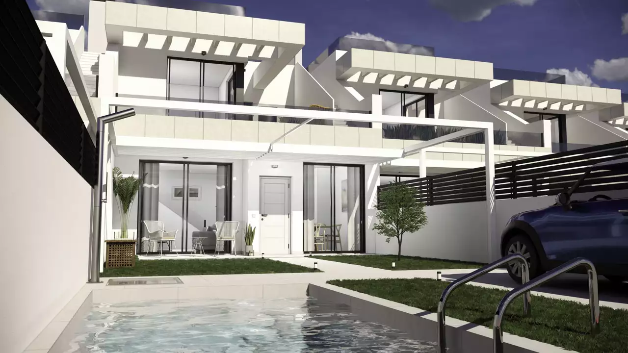 Таунхаус 120м² в Испании, Сьюдад-Кесада. Стоимостью 282900€ аренда фото-5