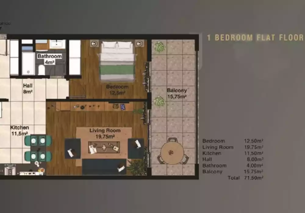 Квартира 61м² в Черногории, Херцег-Нови. Стоимостью 164395€ аренда фото-16