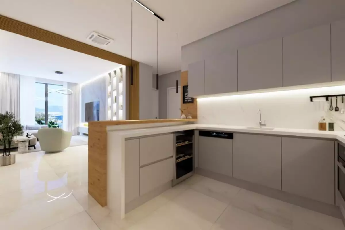 Квартира 38.6м² в Кипре, Эсентепе. Стоимостью 115800€ аренда фото-5