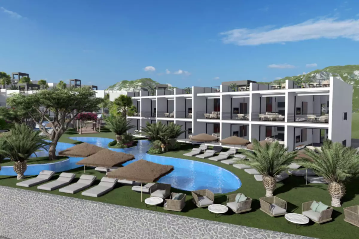 Квартира 35м² в Кипре, Бахчели. Стоимостью 103500€ аренда фото-1