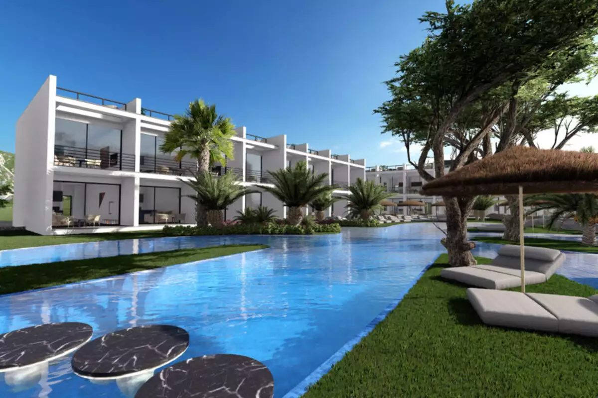 Квартира 35м² в Кипре, Бахчели. Стоимостью 103500€ аренда фото-4