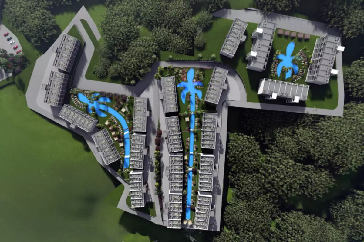 Квартира 35м² в Кипре, Бахчели. Стоимостью 103500€ аренда фото-7
