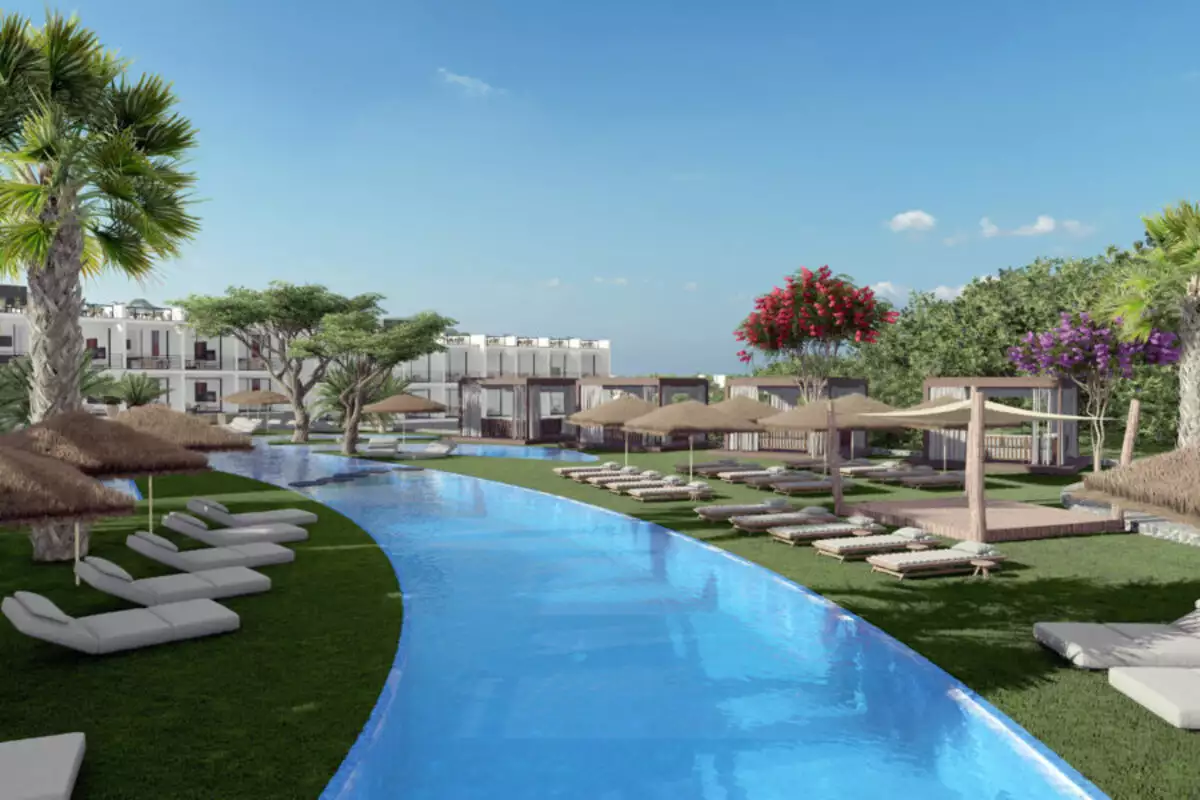 Квартира 35м² в Кипре, Бахчели. Стоимостью 103500€ аренда фото-5