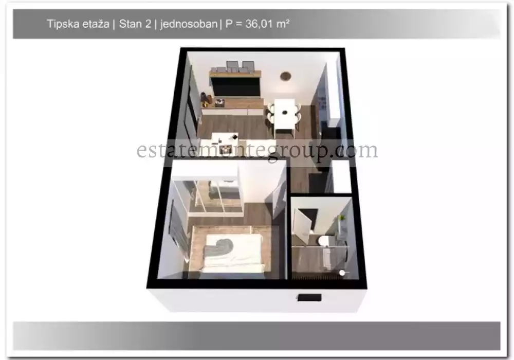Квартира 36м² в Черногории, Рафаиловичи. Стоимостью 122434€ аренда фото-39