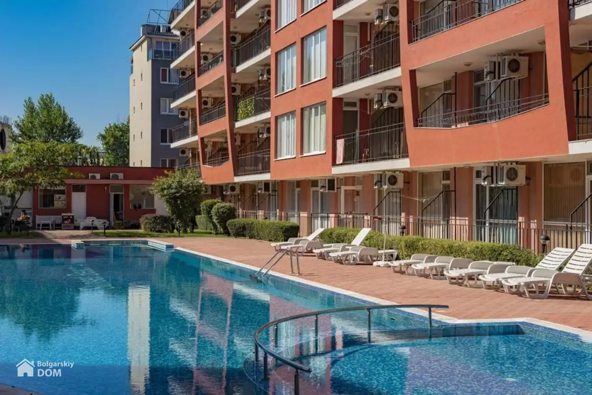 Квартира 40м² в Болгарии, Солнечный берег. Стоимостью 37000€ аренда фото-1
