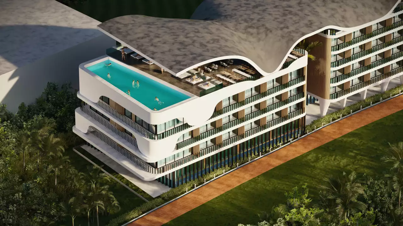 Квартира 27м² в Индонезии, Кангу-Тийинг Тутул. Стоимостью 117000$ аренда фото-3