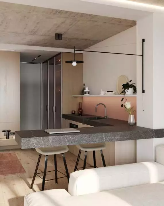 Квартира 27м² в Индонезии, Кангу-Тийинг Тутул. Стоимостью 117000$ аренда фото-9