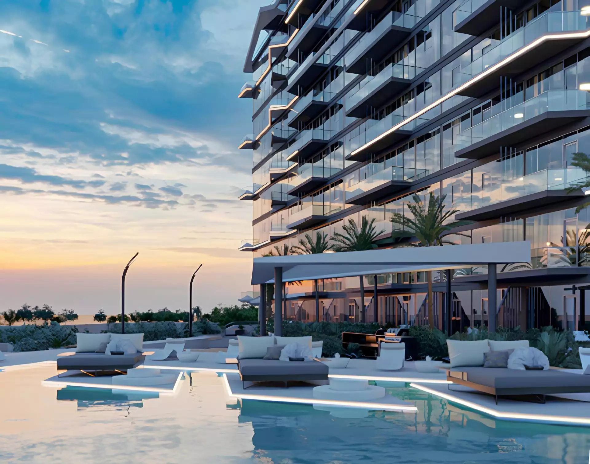 Квартира 35м² в ОАЭ, Рас-эль-Хайма. Стоимостью 205479$ аренда фото-5