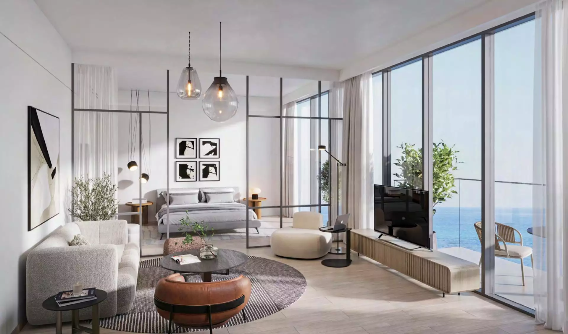 Квартира 57м² в ОАЭ, Рас-эль-Хайма. Стоимостью 263288$ аренда фото-1