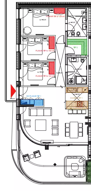 Квартира 147м² в Черногории, Будва. Стоимостью 900000€ аренда фото-13