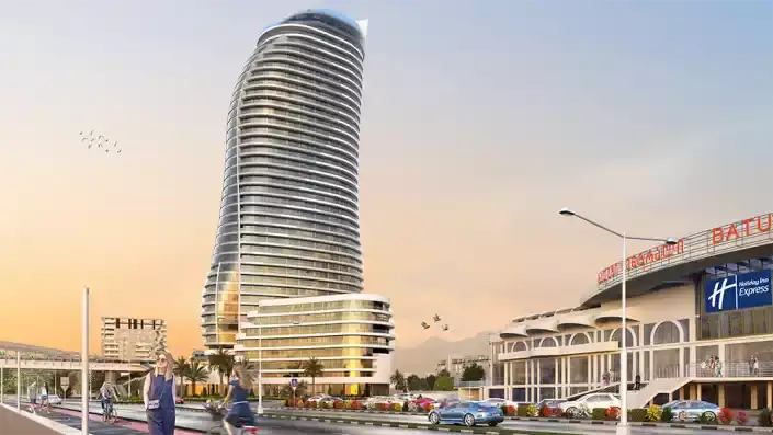 Квартира 59м² в Грузии, Батуми. Стоимостью 88031€ аренда фото-1
