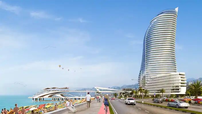 Квартира 59м² в Грузии, Батуми. Стоимостью 88031€ аренда фото-5