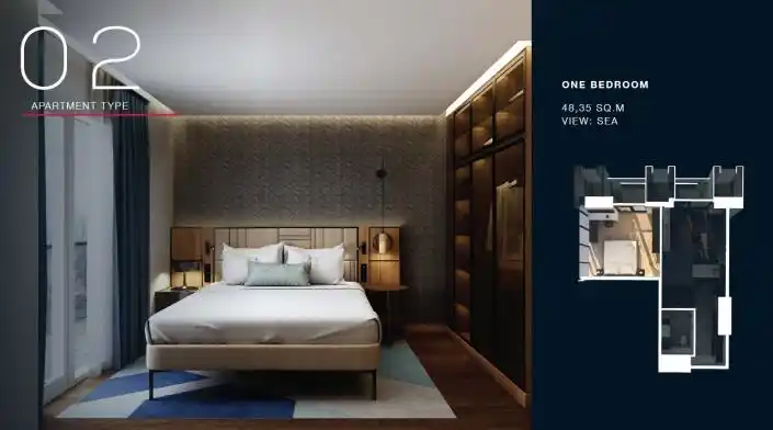 Квартира 53м² в Грузии, Батуми. Стоимостью 74131€ аренда фото-6