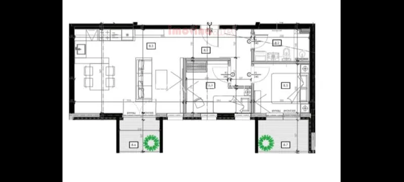 Квартира 61м² в Сербии, Белград. Стоимостью 171317£ аренда фото-2