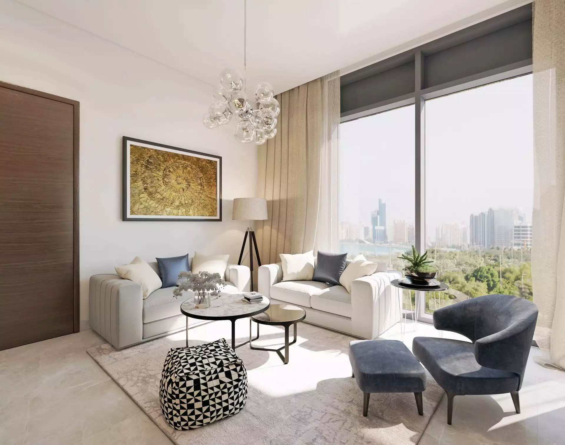 Квартира 48м² в ОАЭ, Дубай. Стоимостью 367551$ аренда фото-1