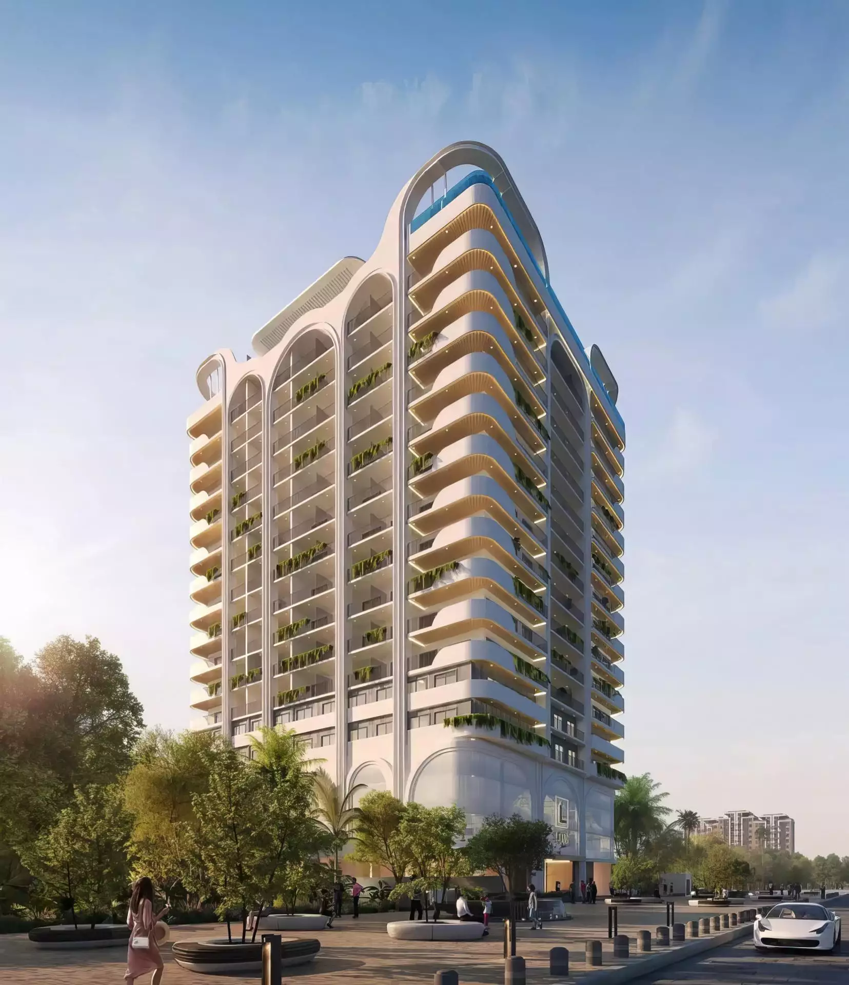 Квартира 43м² в ОАЭ, Дубай. Стоимостью 165790$ аренда фото-1