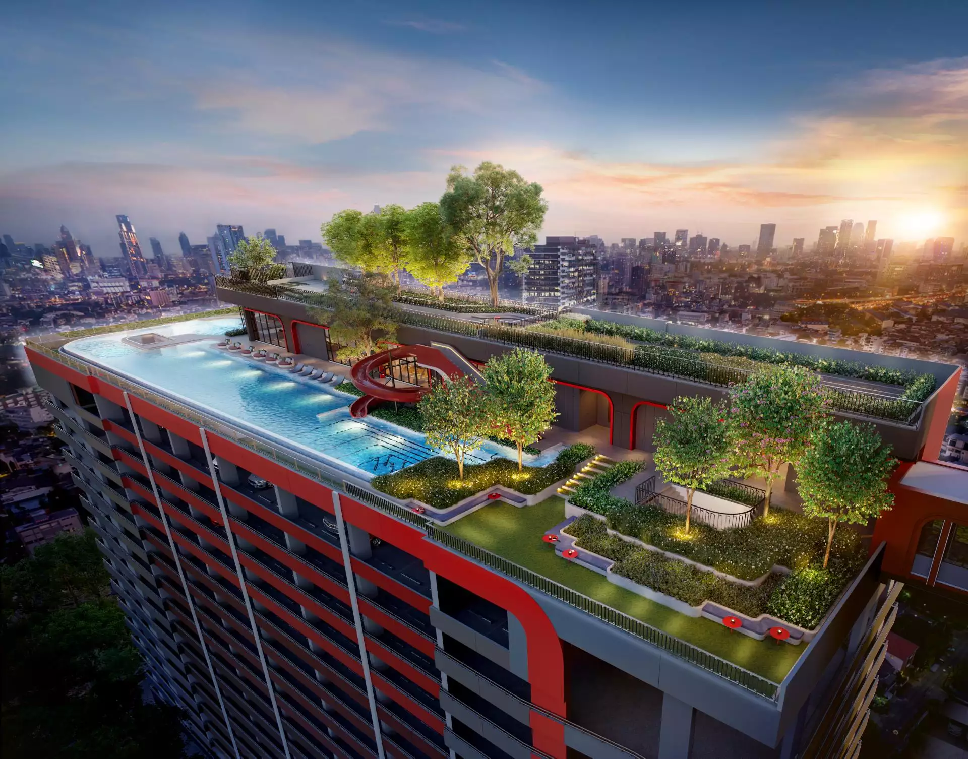 Квартира 27м² в Таиланде, Бангкок. Стоимостью 105776$ аренда фото-2