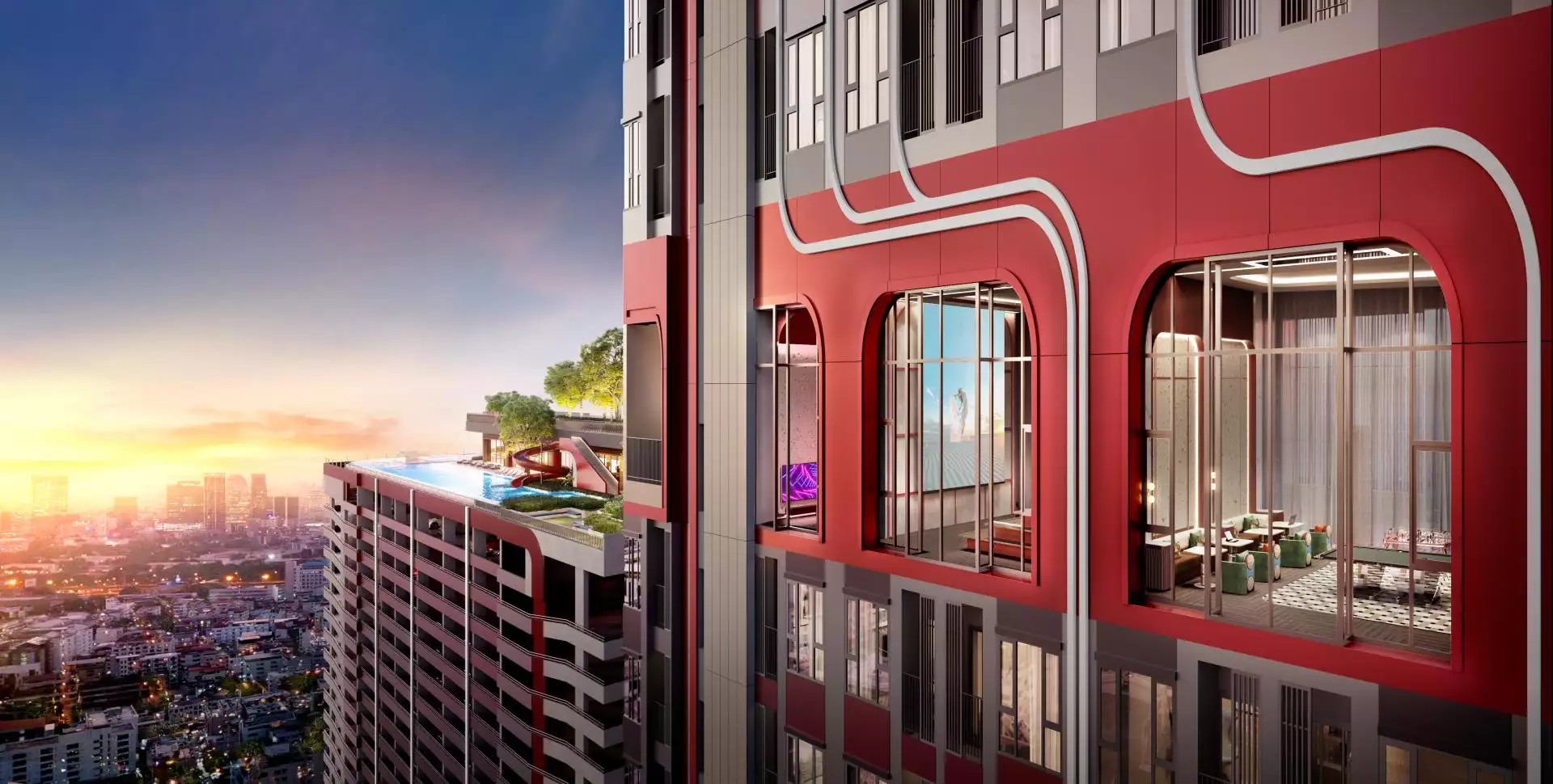 Квартира 27м² в Таиланде, Бангкок. Стоимостью 105776$ аренда фото-3